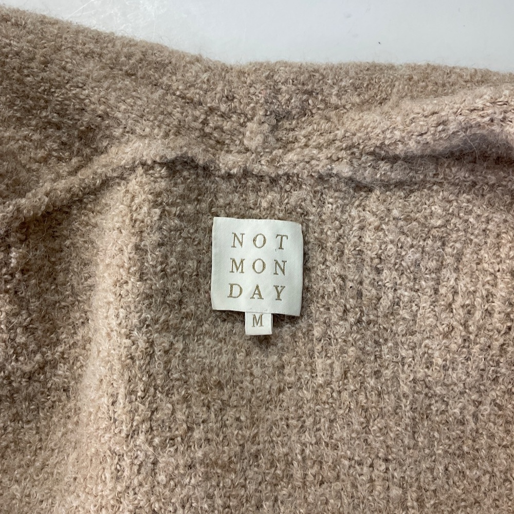 Not Monday Owen Alpaca Sweater Jacket - Picture 5 of 9